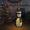 vidaXL - Kerstpinguïn - decoratief - LED - 120 - cm - luxe - stof