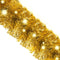 vidaXL - Kerstslinger - met - LED-lampjes - 10 - m - goudkleurig