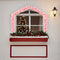 vidaXL - Kerstslinger - met - LED-lampjes - 10 - m - roze