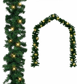 vidaXL - Kerstslinger - met - LED-lampjes - 10 - m