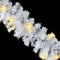 vidaXL - Kerstslinger - met - LED-lampjes - 10 - m - wit