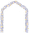 vidaXL - Kerstslinger - met - LED-lampjes - 10 - m - wit