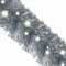 vidaXL - Kerstslinger - met - LED-lampjes - 10 - m - zilverkleurig