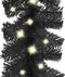 vidaXL - Kerstslinger - met - LED-lampjes - 10 - m - zwart