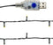 vidaXL - Kerstslinger - met - LED-lampjes - 10 - m - zwart