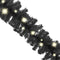 vidaXL - Kerstslinger - met - LED-lampjes - 10 - m - zwart