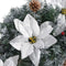 vidaXL - Kerstslinger - met - LED-lampjes - 2,7 - m - PVC - groen