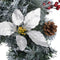 vidaXL - Kerstslinger - met - LED-lampjes - 2,7 - m - PVC - groen