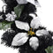vidaXL - Kerstslinger - met - LED-lampjes - 2,7 - m - PVC - zwart