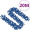 vidaXL - Kerstslinger - met - LED-lampjes - 20 - m - blauw