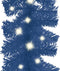 vidaXL - Kerstslinger - met - LED-lampjes - 20 - m - blauw