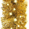 vidaXL - Kerstslinger - met - LED-lampjes - 20 - m - goudkleurig