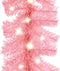 vidaXL - Kerstslinger - met - LED-lampjes - 20 - m - roze