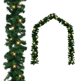 vidaXL - Kerstslinger - met - LED-lampjes - 20 - m