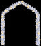 vidaXL - Kerstslinger - met - LED-lampjes - 20 - m - wit