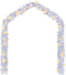 vidaXL - Kerstslinger - met - LED-lampjes - 20 - m - wit