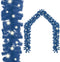 vidaXL - Kerstslinger - met - LED-lampjes - 5 - m - blauw