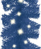 vidaXL - Kerstslinger - met - LED-lampjes - 5 - m - blauw