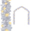 vidaXL - Kerstslinger - met - LED-lampjes - 5 - m - wit