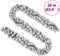 vidaXL - Kerstslinger - met - sneeuw - 20 - m - PVC - groen