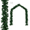 vidaXL - Kerstslingers - 4 - st - 270 - cm - PVC - groen