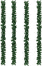 vidaXL - Kerstslingers - 4 - st - 270 - cm - PVC - groen