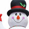 vidaXL - Kerstsneeuwpop - opblaasbaar - met - LED - XXL - IP44 - 600 - cm
