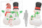 vidaXL - Kerstsneeuwpoppen - Santa - Family - opblaasbaar - LED - IP44 - 240 - cm