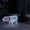 vidaXL - Kerstverlichting - Beer - 45 - LED's - 71x20x38 - cm - acryl