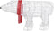 vidaXL - Kerstverlichting - Beer - 45 - LED's - 71x20x38 - cm - acryl