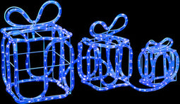 vidaXL - Kerstverlichting - cadeaudozen - 180 - LED's - binnen - en - buiten