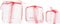 vidaXL - Kerstverlichting - geschenkdozen - 3 - st - decoratief - acryl - kleurrijk