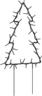 vidaXL - Kerstverlichting - kerstboom - 3 - st - met - grondpinnen - 50 - LED's - 30 - cm