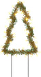 vidaXL - Kerstverlichting - kerstboom - 3 - st - met - grondpinnen - 50 - LED's - 30 - cm