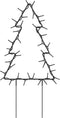 vidaXL - Kerstverlichting - kerstboom - 3 - st - met - grondpinnen - 50 - LED's - 30 - cm