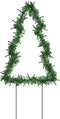 vidaXL - Kerstverlichting - kerstboom - 3 - st - met - grondpinnen - 50 - LED's - 30 - cm