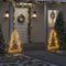 vidaXL - Kerstverlichting - kerstboom - met - grondpinnen - 115 - LED's - 90 - cm