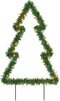 vidaXL - Kerstverlichting - kerstboom - met - grondpinnen - 80 - LED's - 60 - cm