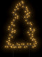 vidaXL - Kerstverlichting - kerstboom - met - grondpinnen - 80 - LED's - 60 - cm