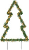 vidaXL - Kerstverlichting - met - grondpinnen - boom - 115 - LED's - 90 - cm