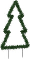 vidaXL - Kerstverlichting - met - grondpinnen - boom - 115 - LED's - 90 - cm
