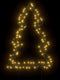 vidaXL - Kerstverlichting - met - grondpinnen - boom - 115 - LED's - 90 - cm