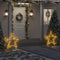 vidaXL - Kerstverlichting - met - ster - 115 - LED's - 85 - cm