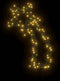 vidaXL - Kerstverlichting - meteoor - met - grondpinnen - 115 - LED's - 89 - cm