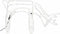 vidaXL - Kerstverlichting - rendieren - koudwit - 73x31x45 - cm