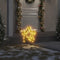 vidaXL - Kerstverlichting - ster - 3 - st - met - grondpinnen - 50 - LED's - 29 - cm