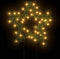 vidaXL - Kerstverlichting - ster - 3 - st - met - grondpinnen - 50 - LED's - 29 - cm