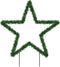 vidaXL - Kerstverlichting - ster - met - grondpinnen - 80 - LED's - 60 - cm