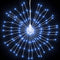 vidaXL - Kerstverlichting - vuurwerk - 4 - st - 140 - koudwitte - LED's - 17 - cm