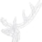 vidaXL - Kerstversiering - rendier - 140 - LED's - 120 - cm - acryl - meerkleurig